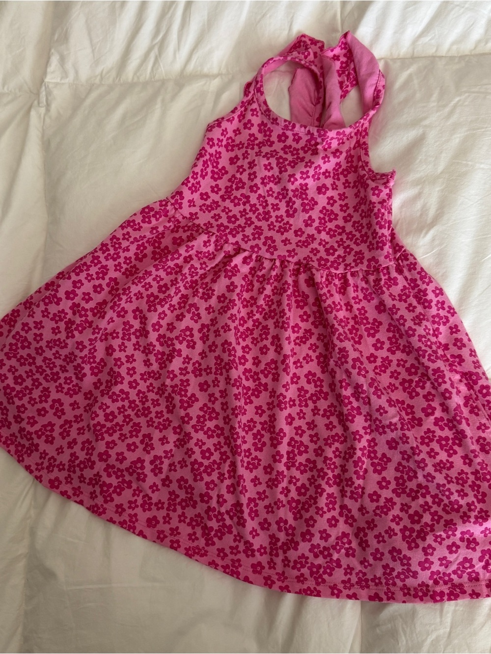 Girls XS 4/5 | Pink Floral Dress